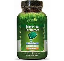 Irwin Naturals Triple Tea Fat Burner Vitamin | 75 Soft Gels | Weight Control | Weight Management