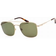 Calvin Klein Sunglasses CK22115S 718 YELLOW GOLD/Green 57mm Male Plastic