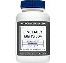 The Vitamin Shoppe - One Daily Men's 50+ Multivitamin & Multimineral With Vitamin D3 (60 Tablets) - Men's 40+ Multivitamins