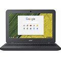 Acer Chromebook 11 N7 C731 11.6" 4GB 16GB Emmc Celeron® N3060 1.6Ghz Chromeos, Black (Renewed)