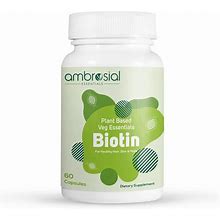 Ambrosial Biotin Hair Growth Supplement 2500Mcg Biotin Hair Supplements