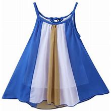 Girls Dresses Toddler Child Sleeveless Prints Summer Beach Sundress Party Dresses Princess Dress For 2-3 Years