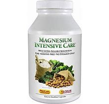 Andrew Lessman Magnesium Intensive Care 60 Capsules - 200Mg Mild Ultra-Soluble Magnesium, Supports Nerves, Muscles, Brain And Heart, No Additives, Gen