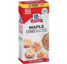 Mccormick Maple Extract With Other Natural Flavors, 2 Fl Oz