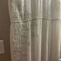 Mac Duggal Dresses | All White Mac Duggal Midi Dress With Crystal And Rhinestone Embellishments. | Color: White | Size: 16