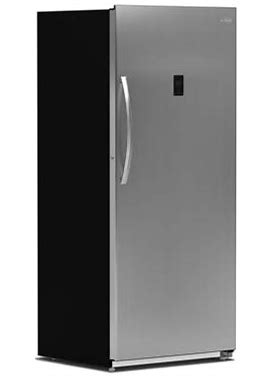 Koolmore Upright Convertible Refrigerator Freezer 21 Cu. Ft. Silver In Gray | 76.7 H X 30.5 W X 32.7 D In | Wayfair B8746d87592d05fac44083ee9301cfa8