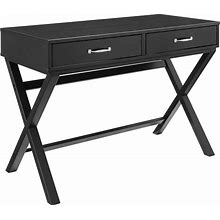 Penney 2-Drawer Desk, Turquoise