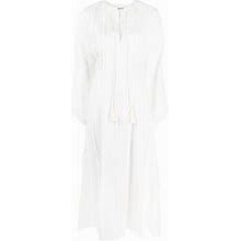 Lanvin - Tassel-Detail Dress - Women - Viscose - 36 - White