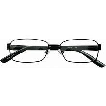 Contour Men's Rx'able Eyeglasses, Fm9187 Matte Black