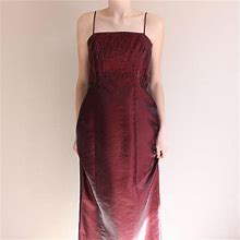 Alex Evenings Dresses | Alex Evenings Vintage 90S Red Beaded Prom Dress Jacket 2 Piece Set | Color: Red | Size: 6