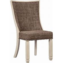 Ashley Bolanburg Upholstered Dining Side Chair In White, Kitchen & Dining Room Chairs, By Ashley Furniture