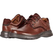 Clarks Un Brawley Pace (Mahogany Tumbled Leather) Men's Shoes