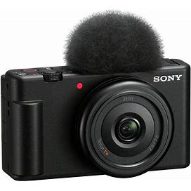 Sony ZV-1F Vlog Camera For Content Creators And Vloggers Black