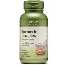 Gnc Herbal Plus Turmeric Complex, 100 Capsules, Powerful Ayurvedic Antioxidant