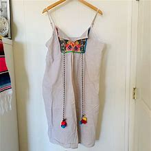 Velzera Dresses | Beautiful Embroidered Dress! | Color: Cream/Tan | Size: 3X