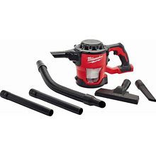 Milwaukee M18 18-Volt Lithium-Ion Cordless Compact Vacuum (Tool-Only)