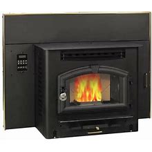 Us Stove Company 52K Btu Pellet Fireplace Insert Stove With 60 Pounds Hopper - 6041