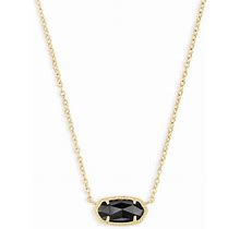 Kendra Scott Elisa Pendant Necklace For Women, Fashion Jewelry, 14K Gold-Plated