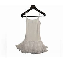 Source Unknown Holiday | White Costume Dress Petite | Color: White | Size: Os