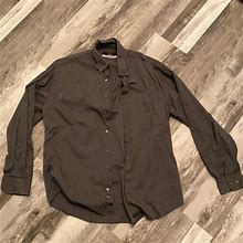 Vito Rufolo Shirts | Vito Rufolo Gray Dress Shirt, Neck 16 Size 34/35 | Color: Gray | Size: 16