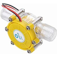 Water Flow Generator Turbine Generator Hydroelectric Micro Hydro Generator 1/2 Inch Portable Water Charger (80V)