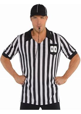 Adult Referee Accessory Kit Size Standard Halloween Costume One