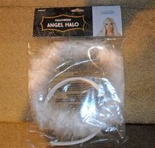 Kids Adults Angel Halo Headband Fairy Feather Party Dress Costume