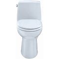 TOTO Ultramax Eco 1.28 GPF (Water Efficient) Elongated One-Piece Toilet (Seat Included) - Toilets In Cotton | TOT5657_26242912_26242915_94192197