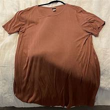 H&M Dresses | H&M Brown T Shirt Plus Size Dress | Color: Brown | Size: 2X