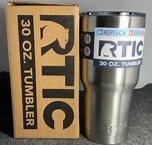 RTIC 30 Oz. Vacuum Insulated Stainless Steel Tumbler With Lid