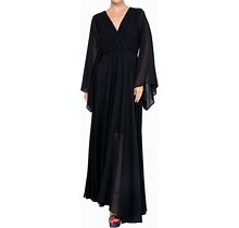 Women's Sunset Maxi Dress - Black