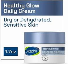 Cetaphil Deep Hydration Healthy Glow Daily Face Cream, 1.7 Oz, 48 Hour Face Moisturizer