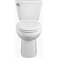 American Standard Mainstream White Elongated Chair Height 2-Piece Watersense Toilet 12-In Rough-In 1.28-GPF | 734AA101.020