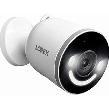 Lorex 4K Indoor/Outdoor Wi-Fi Security Camera ,White