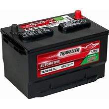 Traveller Powered By Interstate Automotive Battery 65 BCI Group Size 675 CCA