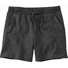 L.L.Bean | Women's Ultrasoft Sweats 6" Shorts Charcoal Heather 3X, Cotton