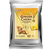 Prince Of Peace Ginger Chews With Lemon, 1 Lb. - Candied Natural Candy