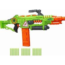 NERF Revoltinator Zombie Strike Toy Blaster With Motorized Lights Sounds & 18 Official Darts For Kids, Teens, & Adults