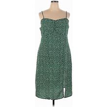 Shein Casual Dress Sweetheart Sleeveless: Green Dresses - Women's Size 3X