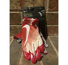 New S Nike Vaporknit 2.0 Skill Football Sticky Gloves Receiver Red Elite Air