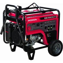 HONDA 6500-Watt Single Fuel (Gasoline) Portable Generator | EB6500X1AN