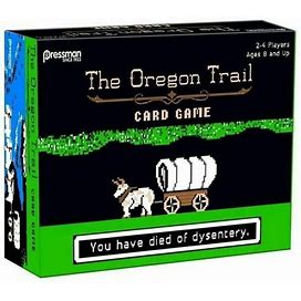 The Oregon Trail Card Game - By Pressman
