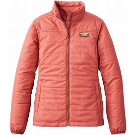 L.L.Bean | Women's Mountain Classic Puffer Jacket Sienna Brick Small, Synthetic