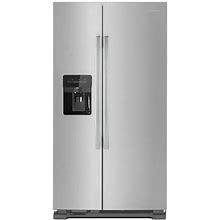 Amana Asi2575grs: 36-Inch Side-By-Side Refrigerator With Dual Pad External Ice And Water Dispenser