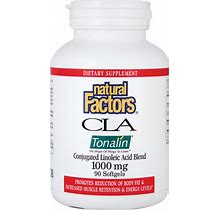 Natural Factors Cla Tonalin 1000 Mg - 90 Softgels