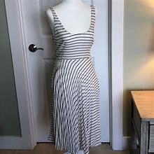Bb Dakota Dresses | Worn 1X! Stunning Bb Dakota Midi Pleated Dress | Color: Black/White | Size: 2