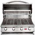 Cal Flame 4-Burner Built-In Gas Grill Stainless Steel In Gray | 22.44 H X 31.75 W X 24 D In | Wayfair Ad456e5d4820c07569802b34d5ce6ee8