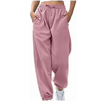 Mitankcoo Womens High Waist Sweatpants - Casual Loose Athletic Workout Joggers Trousers