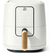 Beautiful 3 Qt Air Fryer With Turbocrisp Technology, White Icing By Drew Barrymore