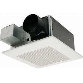 Panasonic FV-0511VF1 Whisperfit DC 110 CFM 1.2 Sone Ceiling Mounted Bath Exhaust Fan With Energy Star Rating White Ventilation Exhaust Fans Bath Fans